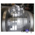 Acero al carbono Wcb Flange Ends válvulas de bola con presión de 150lbs 300lbs 600lbs